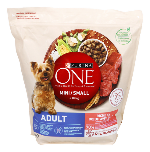 PURINA ONE chien mini adult boeuf