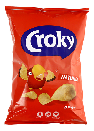 CROKY Chips Naturel