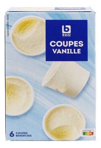 BONI vanille cups