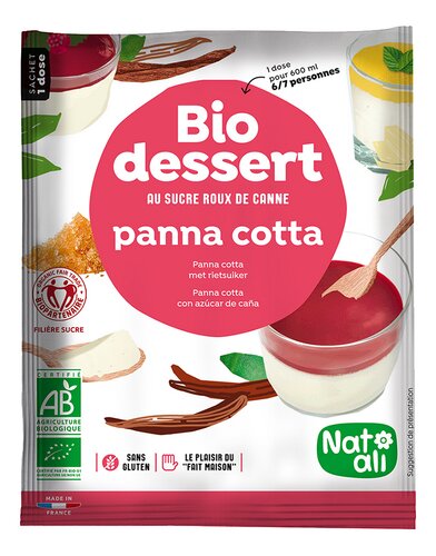 NATALI Panna Cotta Bio