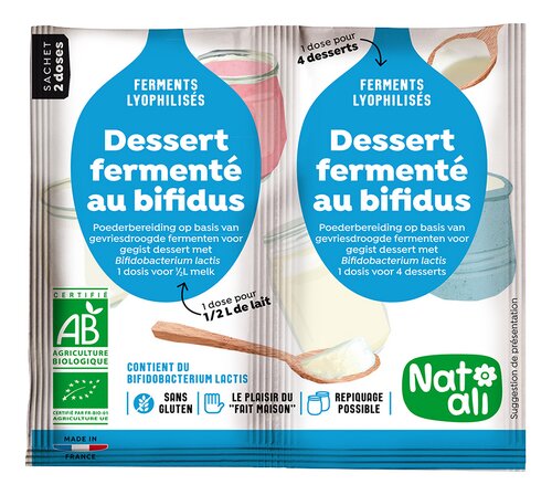 NATALI prép. dessert bifidus Bio