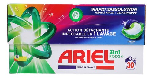 ARIEL lessive pods color