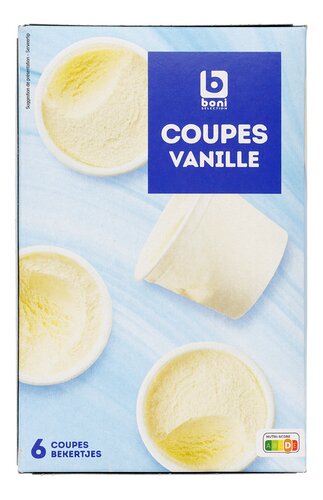BONI vanille cups