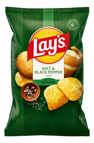 LAY'S Salt & Black Pepper