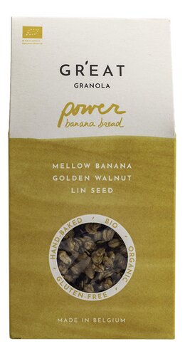 GR'EAT GRANOLA banana bread bio