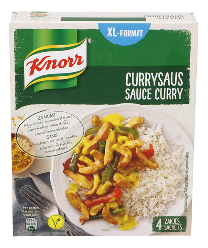 KNORR sauce de curry