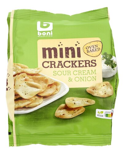BONI mini crackers Sour Cr&Onion