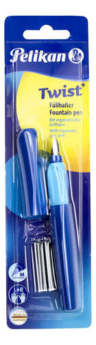 PELIKAN stylo plume Twist +2cart