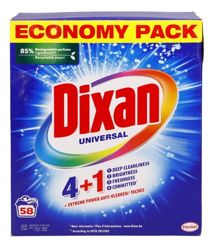 DIXAN poudre universal 58d 3.19kg
