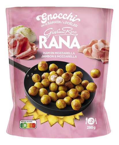 Giovanni Rana gnocci ham mozzarella