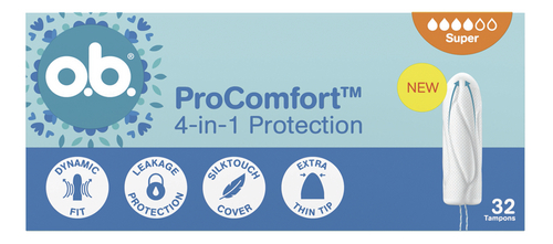 OB tampons procomfort super