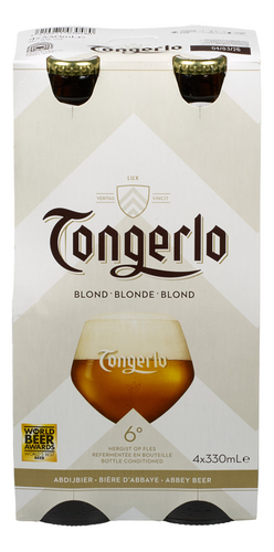 TONGERLO Bière d'abbaye blonde 6%