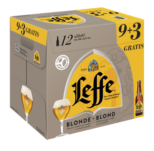 LEFFE Blond 6,6% 9+3gr