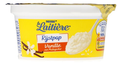 LA LAITIÈRE riz au lait vanille