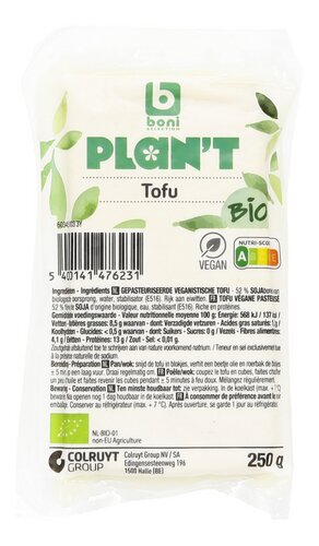 BONI PLAN'T tofu Bio