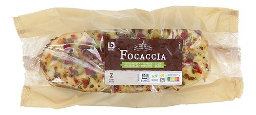 BONI focaccia paprika/olijf