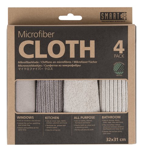 SMART chiffon microfibre gris/beige