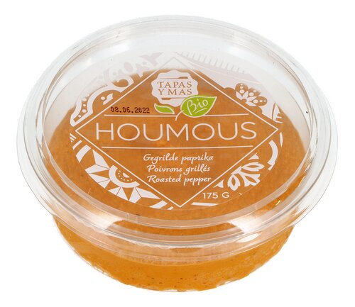 TAPAS Y MAS Hummus poivr.grill.Bio
