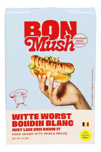 BonMush Veggie Witte Worst