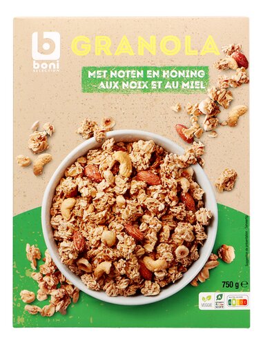 BONI granola noten honing