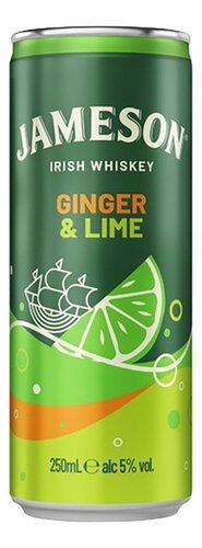 JAMESON Ginger & Lime 5% blik