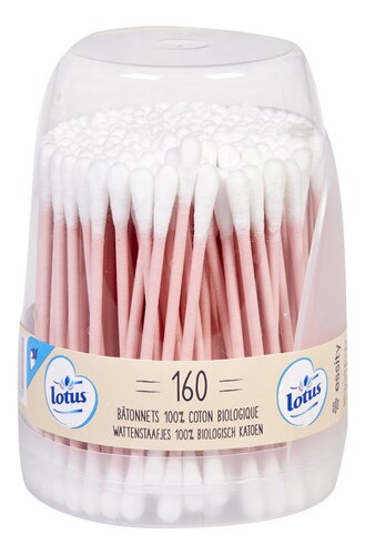 LOTUS wattenstaafjes papier doos