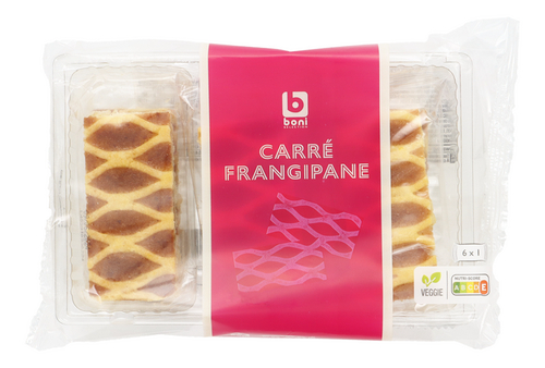 BONI Carré frangipane Abr. 6pc