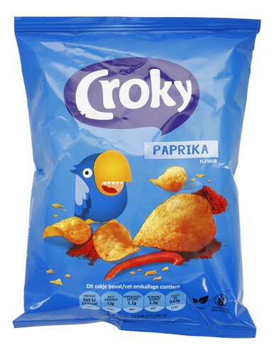 CROKY chips paprika