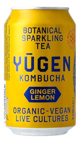 YUGEN Kombucha Ginger-Lemon Bio