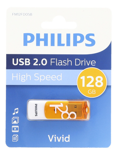 PHILIPS Vivid Edition usb orange 128GB