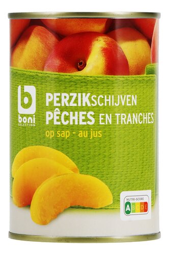 BONI tranches de pêches au jus cons