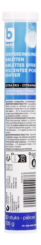 BONI tablettes eff.pour dentier