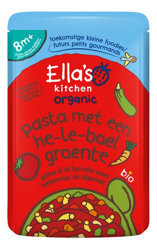 ELLA'S KITCHEN Pasta Groente+8m Bio