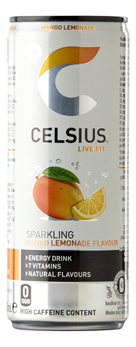 CELSIUS energiedrank mango