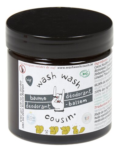 WASH WASH COUSIN déodorant baume
