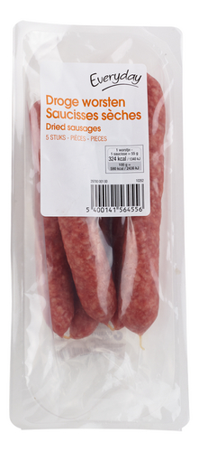 EVERYDAY saucisses sèches 5pc