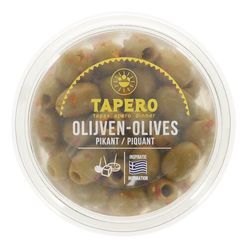 Tapero Olijven groen pikant 150g