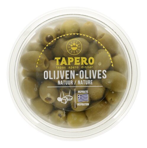 Tapero Olijven groen natuur 150g