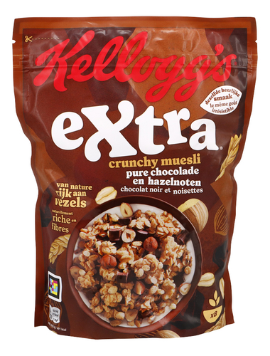KELLOGG'S EXTRA choc.noir&noissette