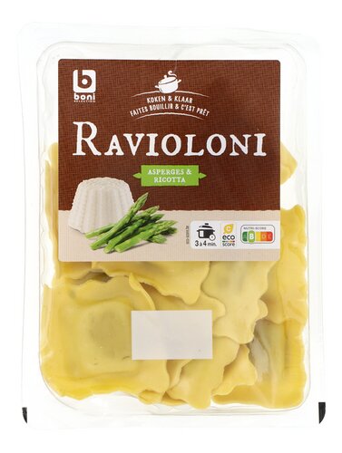 BONI gevulde pasta asperges