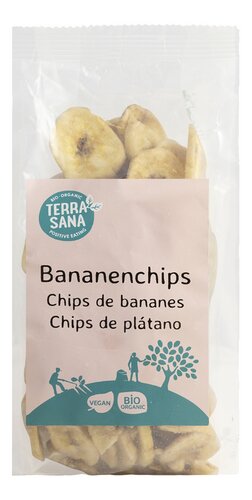 TERRASANA chips à la banane Bio