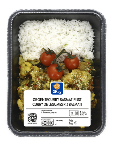 OKAY légumes sau.curry riz basmati