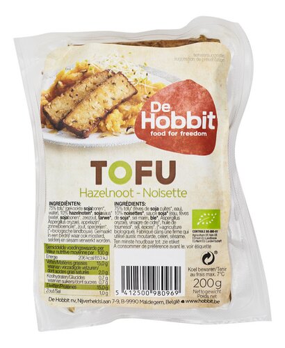 DE HOBBIT tofu noisette Bio