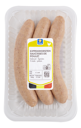 OKAY saucisse de poulet