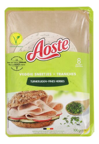 AOSTE Veggie Sneetjes Tuinkruiden