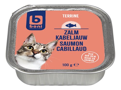 BONI chat terrine saumon-cabillaud