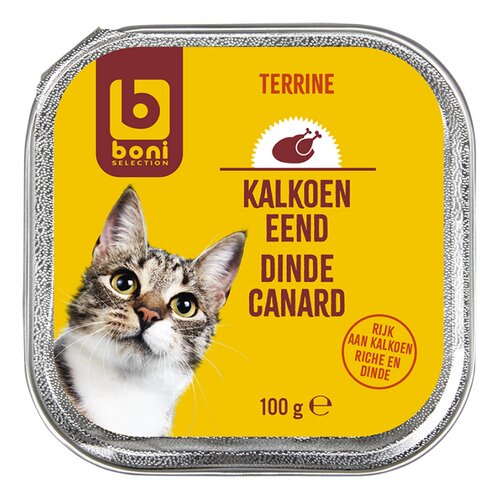 BONI kat terrine kalkoen-eend