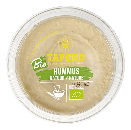 Tapero Bio hummus natuur 150g
