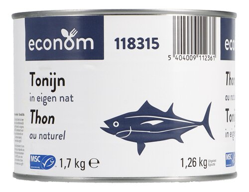 ECONOM tonijn in eigen nat