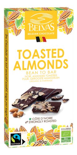 BELVAS tablette amandes coco bio